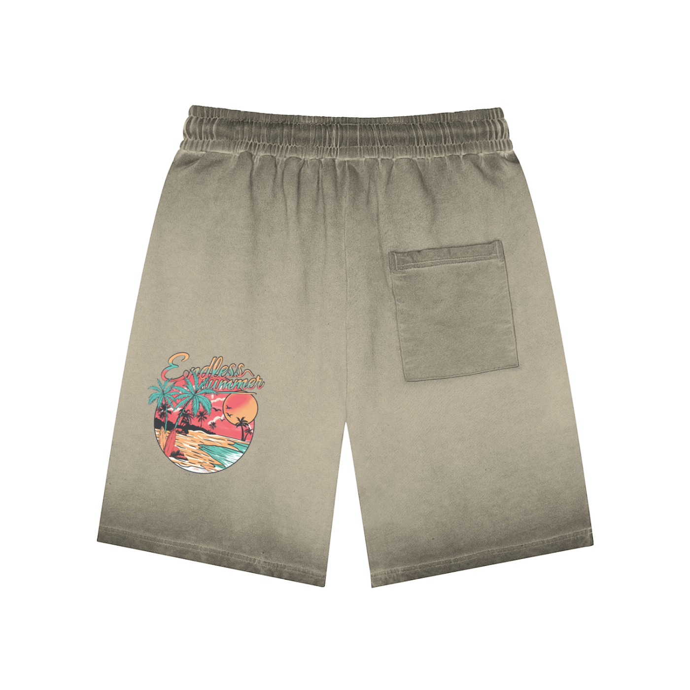 Reverse Dyed Sweatshorts