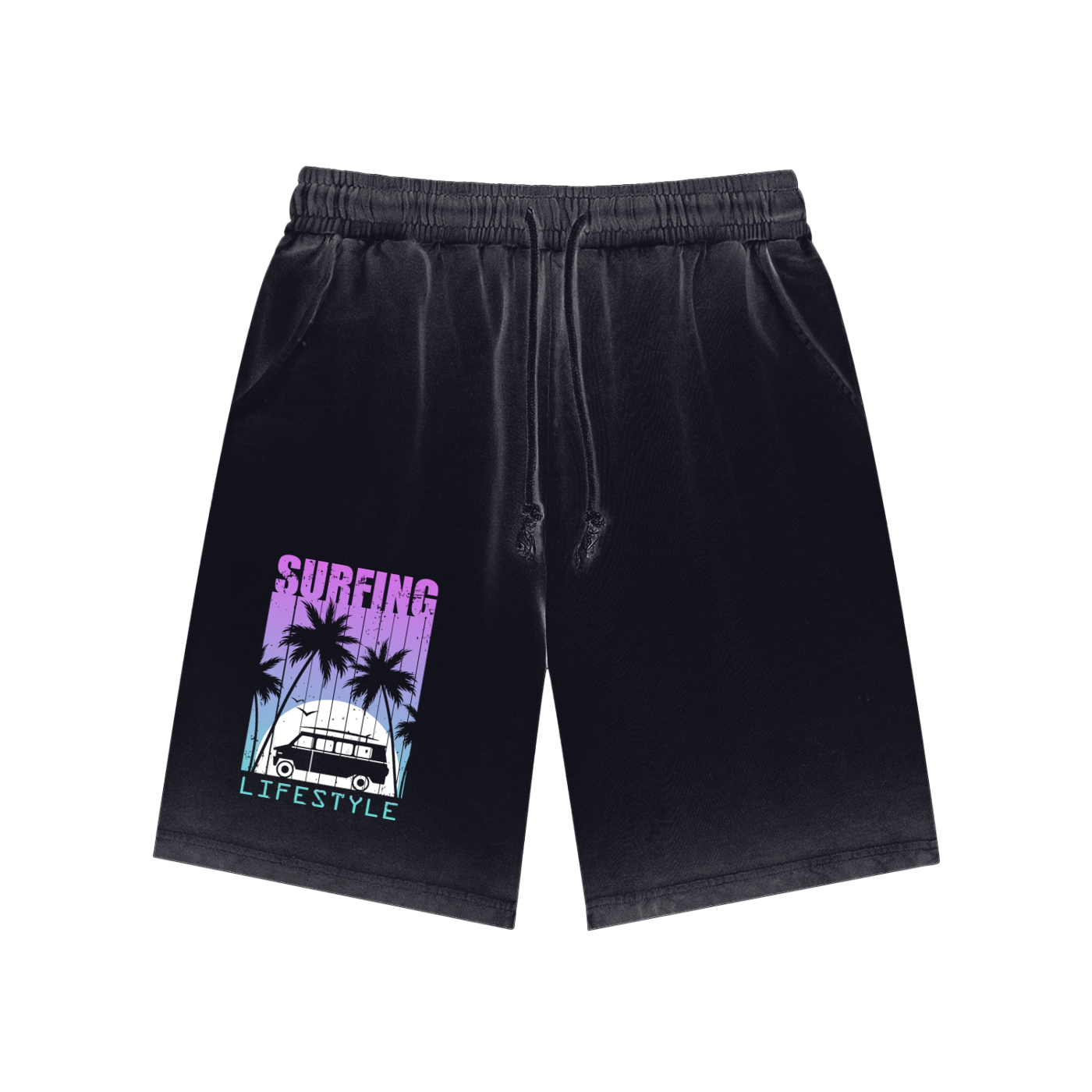 Reverse Dyed Sweatshorts