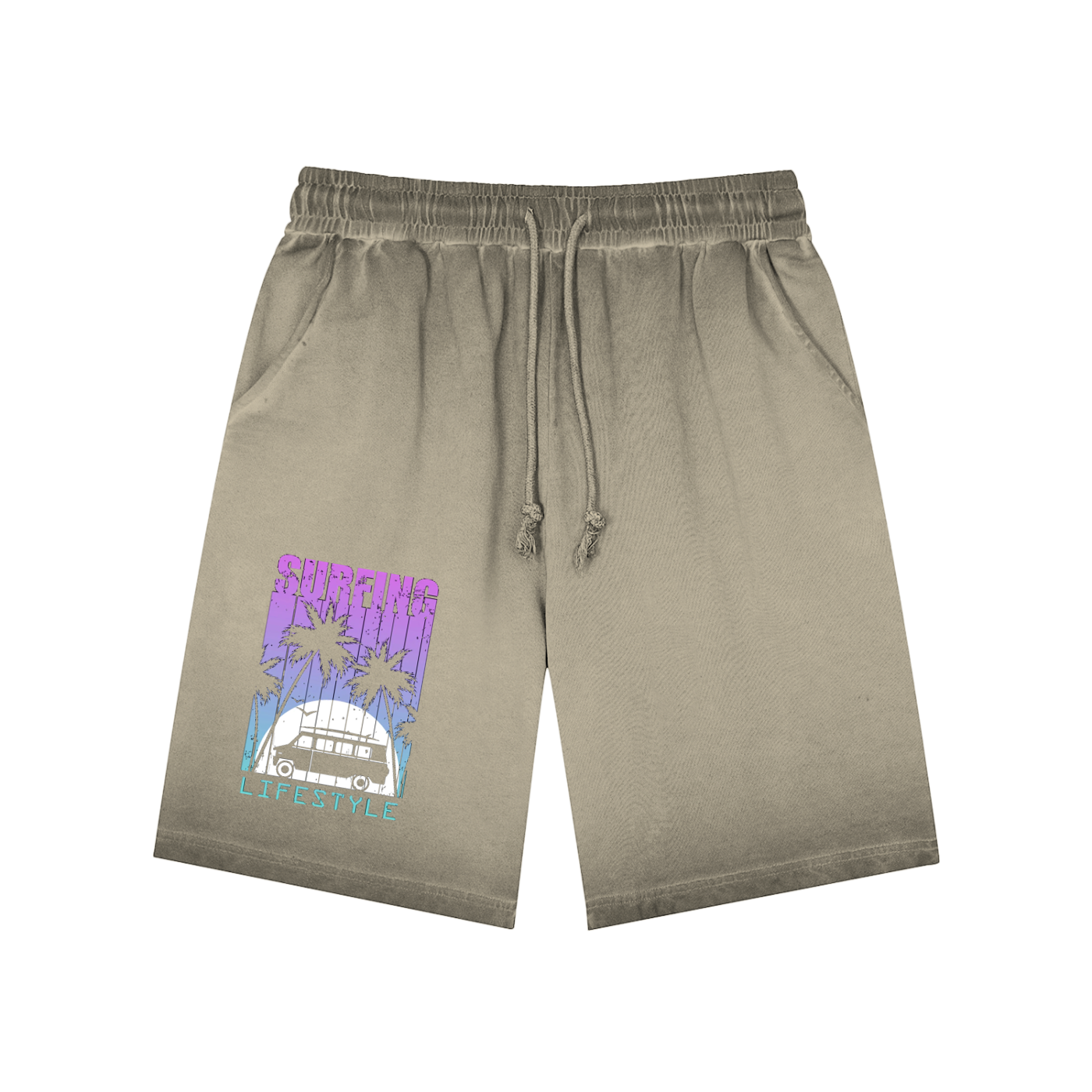 Reverse Dyed Sweatshorts