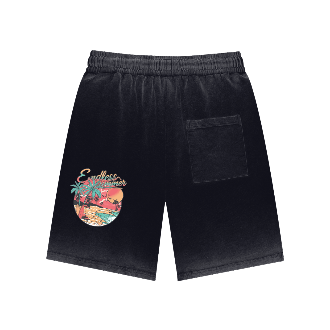 Reverse Dyed Sweatshorts