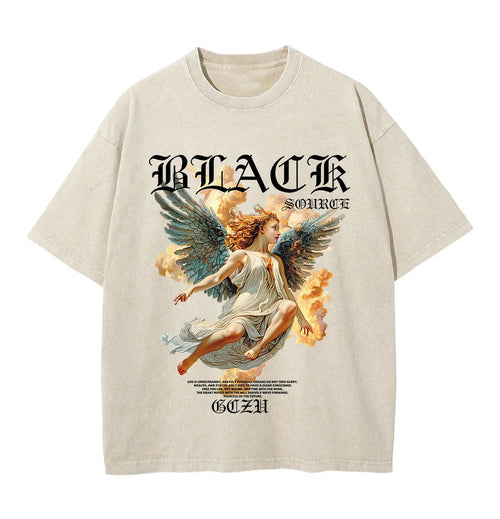 Y2k Gothic Punk Style Men T Shirt Clothes Harajuku Oversized T-shirt