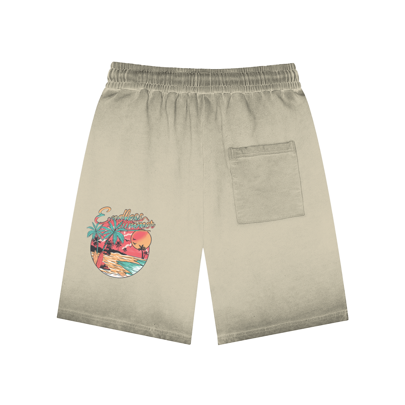 Reverse Dyed Sweatshorts